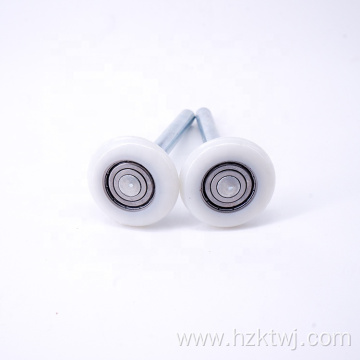 2*4 Garage door white nylon roller